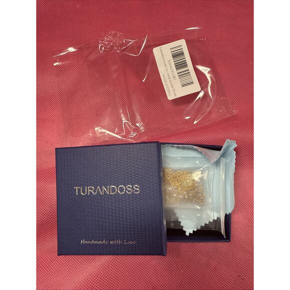 Layered Pearl Necklaces for Women - Initial Necklaces, Dainty Gold Letter D I3 - Picture 3 of 4